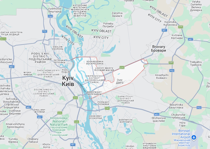 Дніпровський район Києва