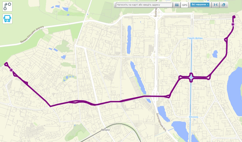 Маршрутка 530 Київ