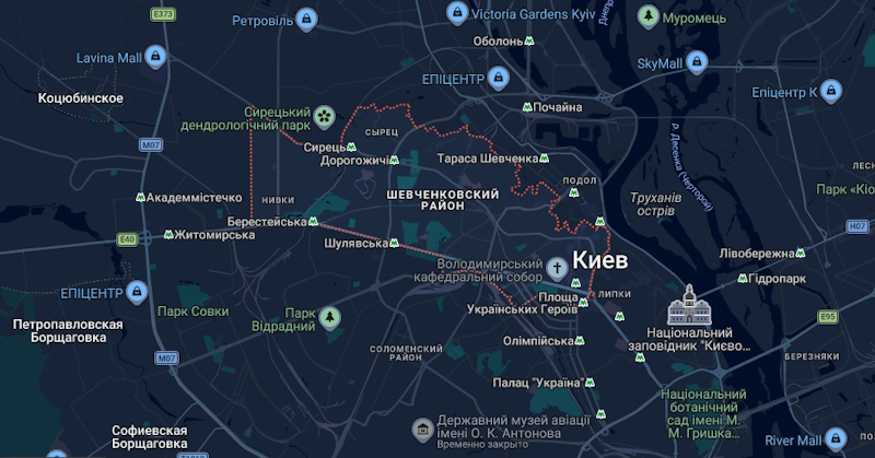 Шевченківський район Києва