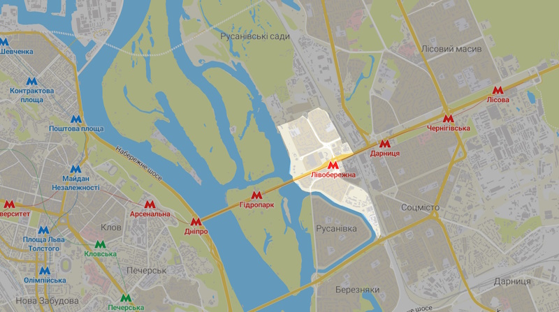 Лівобережний масив