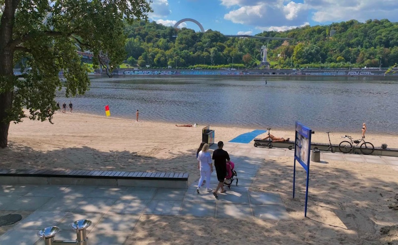 Популярні пляжі Києва