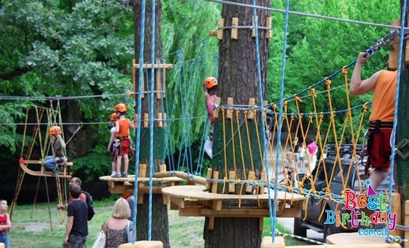 Мотузкові парки Києва