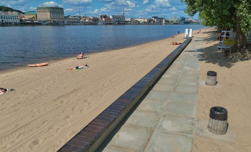 Популярні пляжі Києва