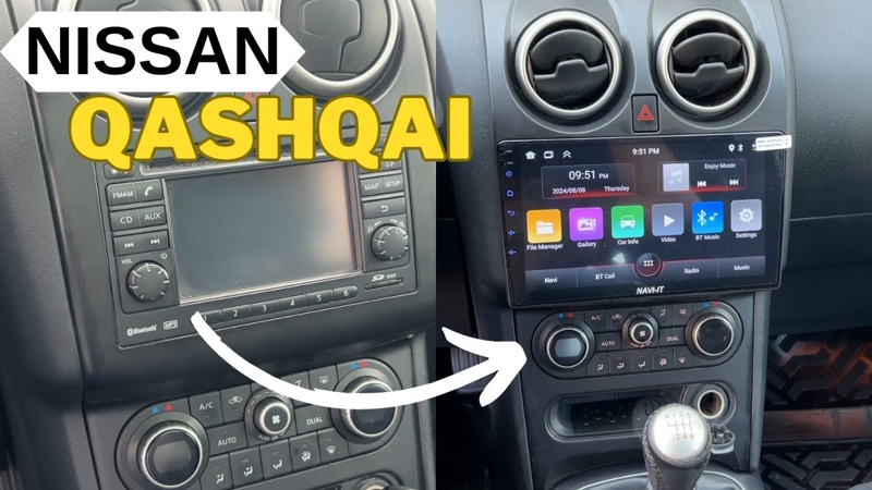 штатная магнитола Nissan Qashqai Android